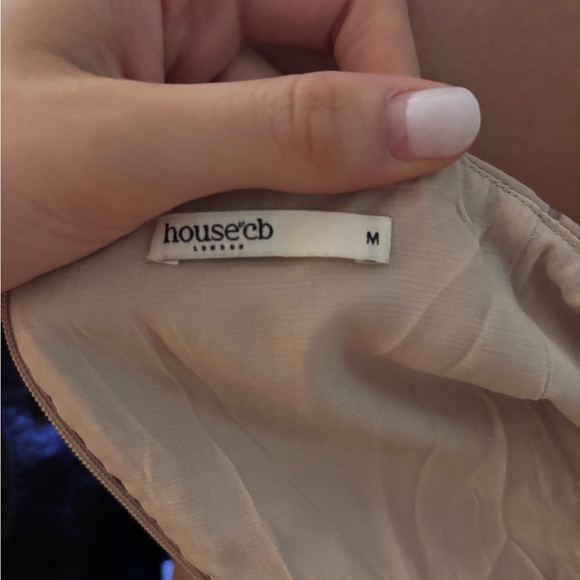 Floral Beige Dress - Picture 3 of 3